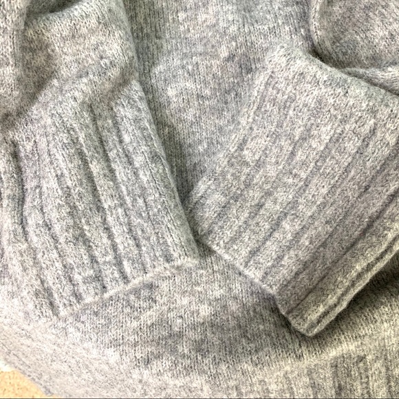 Zara Knit Oversized Crewneck Long Sweater - Picture 4 of 8